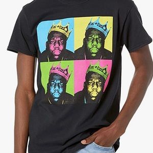 biggie andy warhol shirt